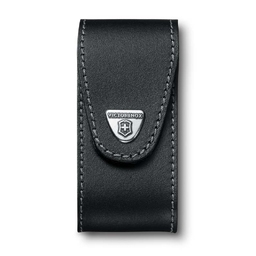Чехол на ремень VICTORINOX для ножа 111 мм WorkChamp XL (0.9064.XL), кожаный, чёрный для нанесения логотипа