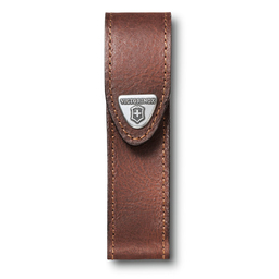 Чехол на ремень VICTORINOX для ножей 111 мм толщиной 2-4 уровня, кожаный, коричневый для нанесения логотипа
