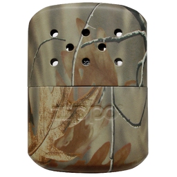 Каталитическая грелка ZIPPO, алюминий с покрытием камуфляж | REALTREE®, матовая, на 12 ч, 66x13x99 мм для нанесения логотипа
