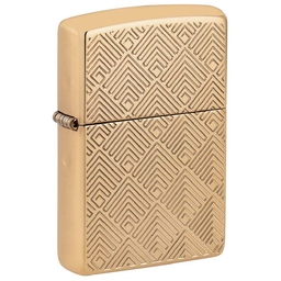 Зажигалка ZIPPO Armor® с покрытием Глянцевая латунь | High Polish Brass, латунь/сталь, золотистая, 38x13x57 мм для нанесения логотипа