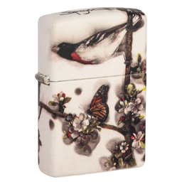 Зажигалка ZIPPO Дизайн Стивена Спазука с матовым покрытием на 540 | Spazuk Design 540 Matte, латунь/сталь, разноцветная, 38x13x57 мм для нанесения логотипа