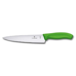 Нож разделочный VICTORINOX SwissClassic, 19 см, зелёный, в картонном блистере для нанесения логотипа