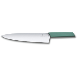 Нож разделочный VICTORINOX Swiss Modern, 25 см, сталь / синтетический материал, шалфейный