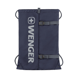 Рюкзак-мешок на завязках WENGER XC Fyrst, синий, полиэстер, 35x1x48 см, 12 л для нанесения логотипа