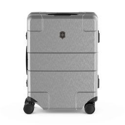 Чемодан VICTORINOX Lexicon Framed, серебристый, 100% поликарбонат Makrolon, 40x20x55 см, 33 л для нанесения логотипа