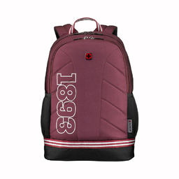 Рюкзак WENGER Collegiate Quadma 16”, красный, 100% полиэстер, 33х17х43 см, 22 л для нанесения логотипа