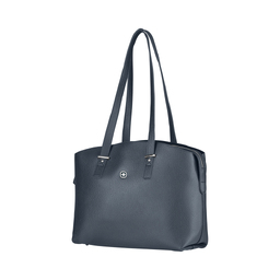 Сумка женская WENGER RosaElli с карманом для ноутбука 14", синяя, полиэстер, 37 x29x19 см для нанесения логотипа