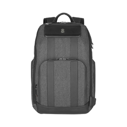 Рюкзак VICTORINOX Architecture Urban2 Deluxe Backpack 15”, серый, полиэстер/кожа, 31x23x46 см, 23 л для нанесения логотипа