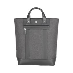 Сумка-рюкзак VICTORINOX Architecture Urban2 2-way Carry Tote 15'',серая,полиэстер/кожа,40x15x40см,20л для нанесения логотипа