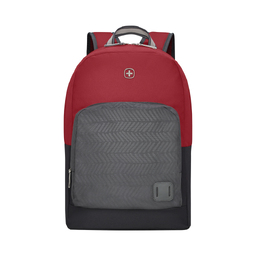 Рюкзак WENGER NEXT Crango 16", красный/черный, переработанный ПЭТ/Полиэстер, 33х22х46 см, 27 л. для нанесения логотипа