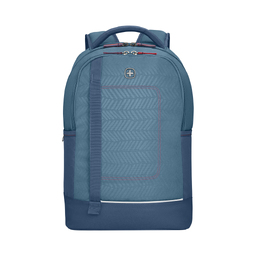 Рюкзак WENGER NEXT Tyon 16", синий/деним, переработанный ПЭТ/Полиэстер, 32х18х48 см, 23 л. для нанесения логотипа