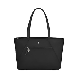 Сумка VICTORINOX Victoria Signature Tote, черная, нейлон/кожа, 51x15x30 см, 19 л для нанесения логотипа