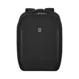 Рюкзак VICTORINOX Crosslight City Daypack, черный, RPET полиэстер, 32x18x46 см, 20 л для нанесения логотипа