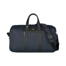 Дорожная сумка VICTORINOX Architecture Urban2 Weekender, синий, полиэстер/кожа, 24x56x30 см, 45 л для нанесения логотипа