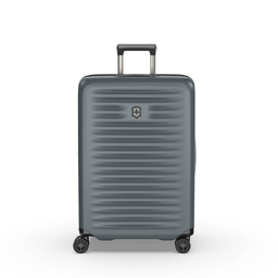 Чемодан VICTORINOX Airox Advanced, серо-синий матовый, 100% поликарбонат Makrolon, 46x29x69 см, 75 л для нанесения логотипа