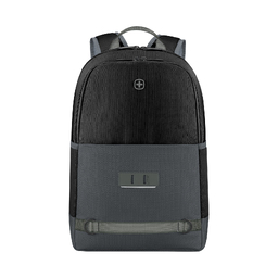Рюкзак WENGER Tyon 15.6", антрацит/черный, переработанный ПЭТ/Полиэстер, 32х18х48 см, 23 л. для нанесения логотипа