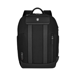 Рюкзак VICTORINOX Architecture Urban2 City Backpack 14'', черный, полиэстер/кожа, 30x19x42 см,17 л для нанесения логотипа