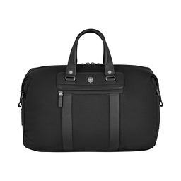 Дорожная сумка VICTORINOX Architecture Urban2 Compact Weekender, черный, полиэстер/кожа, 47x23x31 см, 32 л для нанесения логотипа