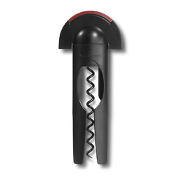 Штопор VICTORINOX с ножом для снятия фольги, сталь с тефлоновым покрытием, чёрный для нанесения логотипа