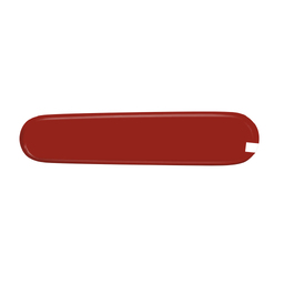 Задняя накладка для ножей VICTORINOX 84 мм, пластиковая, красная для нанесения логотипа