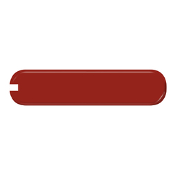 Задняя накладка для ножей VICTORINOX 74 мм, пластиковая, красная для нанесения логотипа