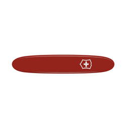 Задняя накладка для ножей VICTORINOX 84 мм, пластиковая, красная для нанесения логотипа