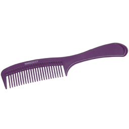 Расческа Dewal Beauty с ручкой, фиолетовая 22,0 см для нанесения логотипа