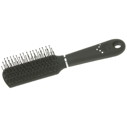 Расческа Dewal Beauty серия "Шарм" массажная с пластиковым штифтом,прямоугольная мини 18 см. для нанесения логотипа