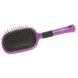 Расческа Dewal Beauty серия "Индиго" массажная с пластиковым штифтом прямоугольная для нанесения логотипа