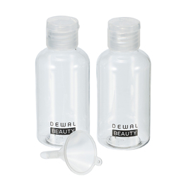 Дорожный набор баночек для путешествий Dewal Beauty, 3 пр. для нанесения логотипа