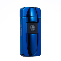 Зажигалка S.Quire USB, сенсорная, синяя, глянцевая для нанесения логотипа