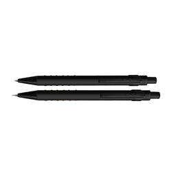 Набор Pierre Cardin коллекция «ПАРА | PEN&PEN»: ручка шарик. + механич. карандаш. Цвет - черн. матовый. Упаковка Е-3n для нанесения логотипа