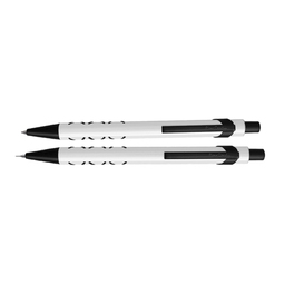 Набор Pierre Cardin коллекция «ПАРА | PEN&PEN»: ручка шарик. + механич. карандаш. Цвет - белый. Упаковка Е-3n для нанесения логотипа