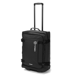 Сумка на колесах TORBER РИТМ, чёрный, полиэстер 900D с PU покрытием, 60 х 38 х 25,5 см, 57 л для нанесения логотипа
