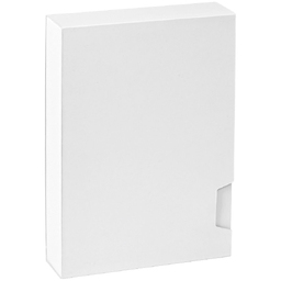 Коробка POWER BOX белая, 25,6х17,6х4,8см. для нанесения логотипа