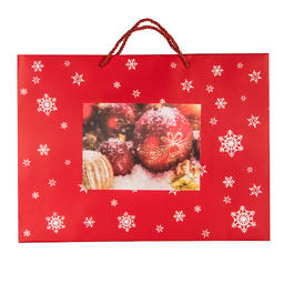 Пакет малый RED WONDER размер 32 x 27 x 11 см, для нанесения логотипа