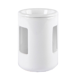 Аромалампа SCENT, белый, 12,5х8,5см, керамика= для нанесения логотипа