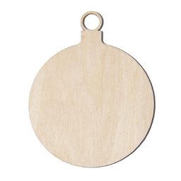 Ёлочное украшение WOOD для нанесения логотипа