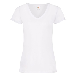 Футболка женская "Lady-Fit V-Neck T" для нанесения логотипа