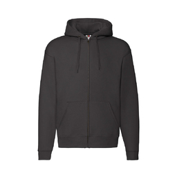 Толстовка с начесом PREMIUM HOODED SWEAT JACKET 280 для нанесения логотипа