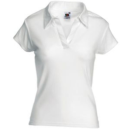 Поло женское "Lady-Fit Rib Polo" для нанесения логотипа