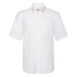 Рубашка мужская SHORT SLEEVE OXFORD SHIRT 130 для нанесения логотипа