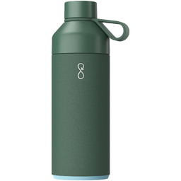 Большая бутылка Big Ocean Bottle, изолированная вакуумом, вмещает 1000 мл воды. для нанесения логотипа