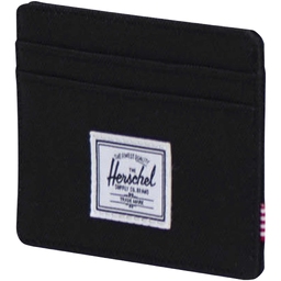 Картхолдер Herschel Charlie из переработанных материалов с защитой RFID для нанесения логотипа