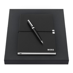 Набор HUGO BOSS (шариковая ручка и блокнот A5) для нанесения логотипа