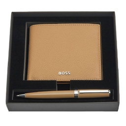 Набор HUGO BOSS (шариковая ручка и кошелек) для нанесения логотипа