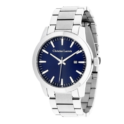 Часы Astrum Chrome / Navy с указателем даты для нанесения логотипа