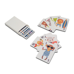 Игра в карты Old Maid, белая для нанесения логотипа