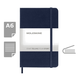 Блокнот MOLESKINE A6 для нанесения логотипа