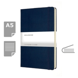 Блокнот MOLESKINE A5 для нанесения логотипа